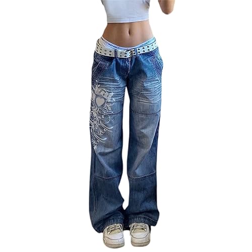 Women Baggy Jeans Casual Loose Boyfriends Jeans High Waist Denim