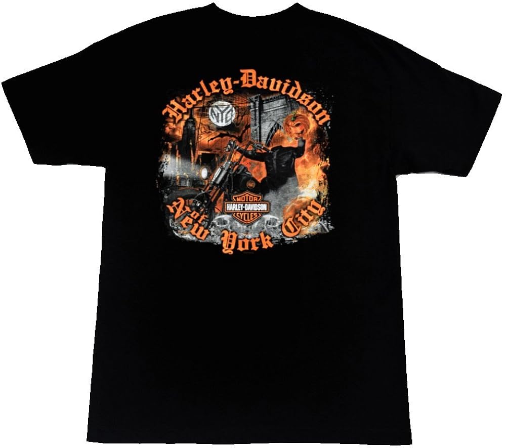 HARLEYDAVIDSON NYC Dealership Exclusive Men's Halloween T