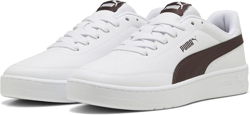 Erwachsene Court Classic Clean Sneakers 42, White Chocolate Fondue Brown