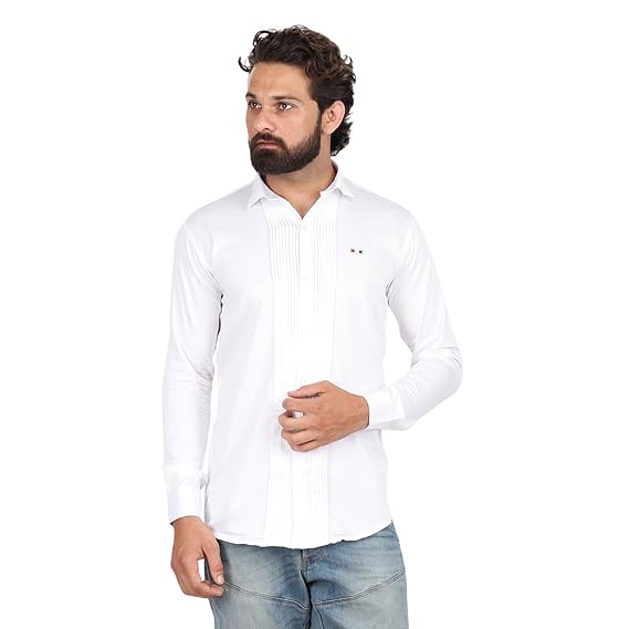 white shirt party wear