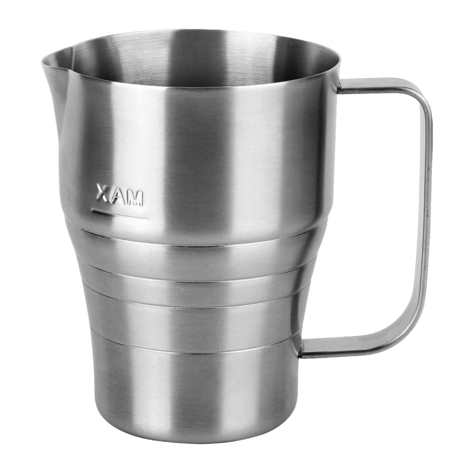 Photo 1 of Stainless Steel Pitcher Cup, Large Capacity 900ml/30oz Milk Frothing Jug Espresso Steaming Pitcher with Round Spout Premium Barista Tools for Precision Latte Art