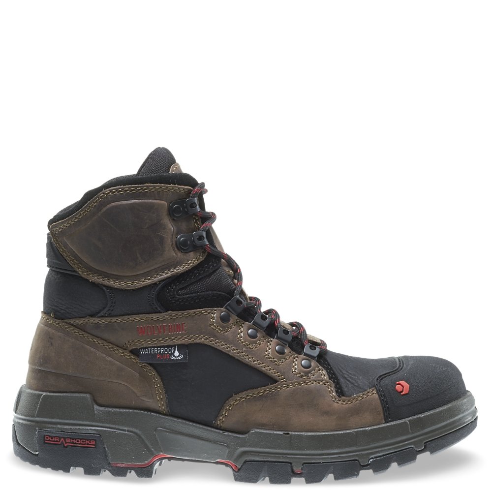 Wolverine legend waterproof comp toe work shoe Clearance