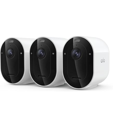 Arlo Essential 2 HD Video Security Camera Outdoor Wireless, Battery Operated Home Camera With Colour Night Vision, Light, Siren, 2 Way Audio & WiFi, Arlo Secure Free Trial, 2 Cameras, White - View #9