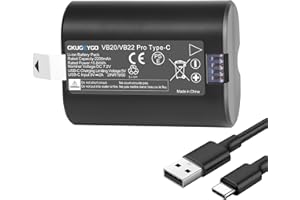 GKUGEYGO VB22 VB20 Battery Replacement, Li-ion Battery for Godox V350S V350O V350N V350F V350C V480C V480S V480N V480O V480F 