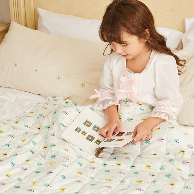 Ourea Warm Weighted Blanket for Kids (41"x60", 7pound) Small Size