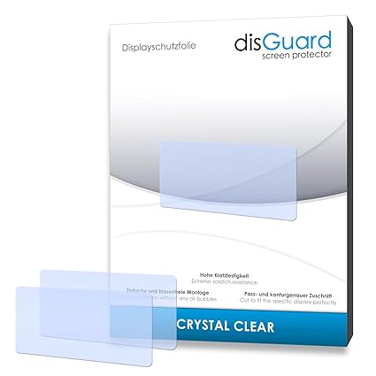 disGuard® Displayschutzfolie [Crystal Clear] kompatibel mit Samsung Galaxy Camera 2 [4 Stück] Kristallklar, Transparent, Unsi