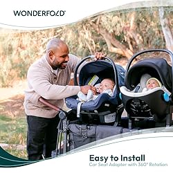 WONDERFOLD Infant Car Seat Adapter Compatible with