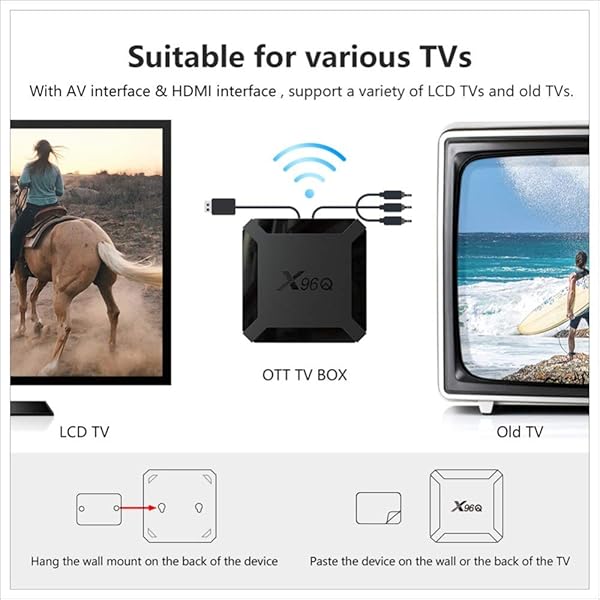 Android 10 0 TV Box X96 Mini 2020 Versin Mejorada X96Q 2GB RAM 16GB ROM Smart TV Box Allwinner H313 Soporte Quad Core 4K 3D Set Top Box X96 Mini WiFi Home Media Player