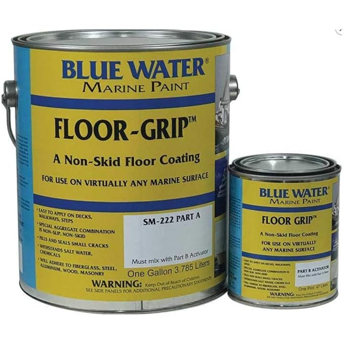 Blue Water Marine Paint Floor Grip Residential Marine Non Skid