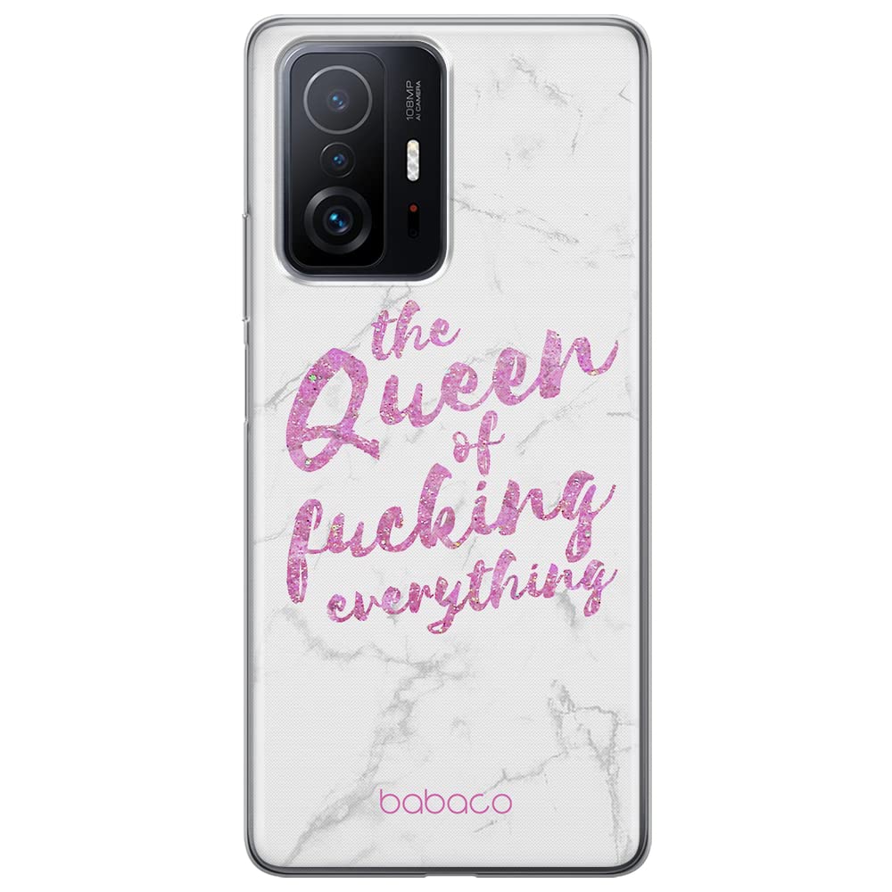 Babaco ERT GROUP mobile phone case for Xiaomi 11T 5G / 11T PRO 5G original and officially Licensed pattern Queen 003 optimally adapted to the shape of the mobile phone, case made of TPU