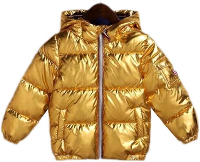 Amazon ミートン 厚手 子供服 ダウンコート キッズ ブルゾン ダウンジャケット 女の子 男の子 ユニセックス ショート アウター ベビー ジャケット 防寒 きらめく コート ジャケット 通販