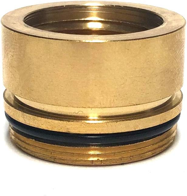 Brass Adaptor Bush for Ceramic tap Cartridges 3868R Amazon.co.uk DIY