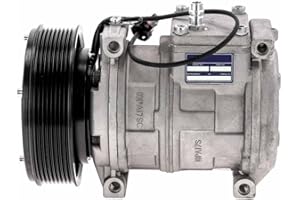 AC Compressor & 8-Groove A/C Clutch For John Deere Replaces RE46609 TY6764 RE214439 TY24304 10PA 12v 447100-2381 - BuyAutoPar