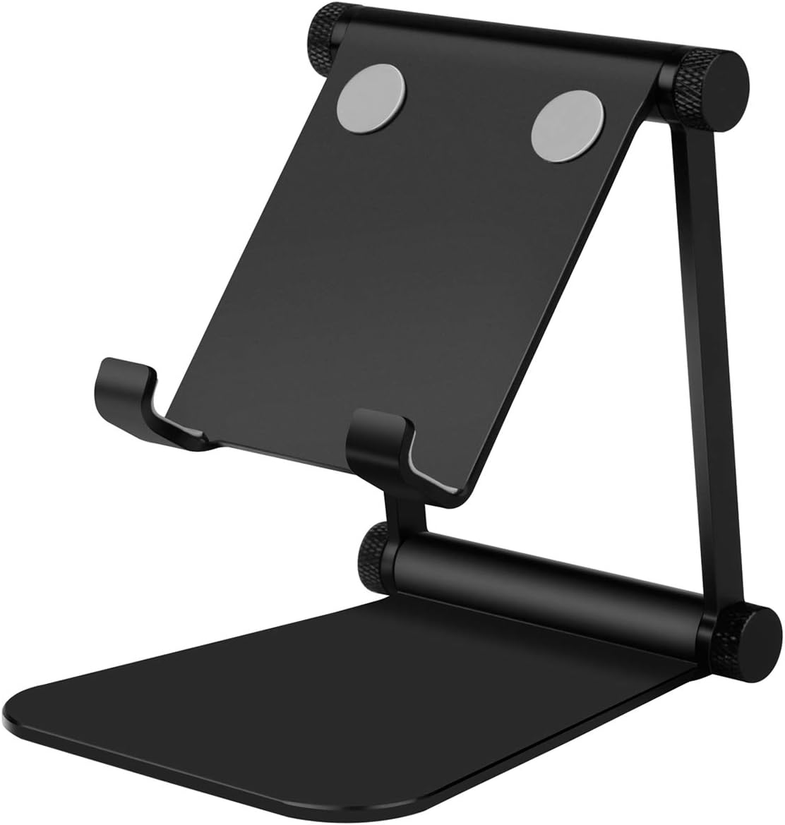 ANGGO Phone Tablet Stand with Adjustable Mount and Base, Compatible with Devices from 4" to 12.9" for iPad iPhone Amazon Fire Samsung Huawei