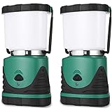 Consciot Ultra Bright LED Camping Lantern with 1000LM, D Battery Powered, 4 Light Modes, IPX4 Waterproof, Portable Flashlight