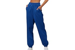 OIUCVGB Sweatpants for Women Cinch Bottom Drawstring Elastic Waist Pants Athletic Yoga Joggers Lounge Trousers with Pockets