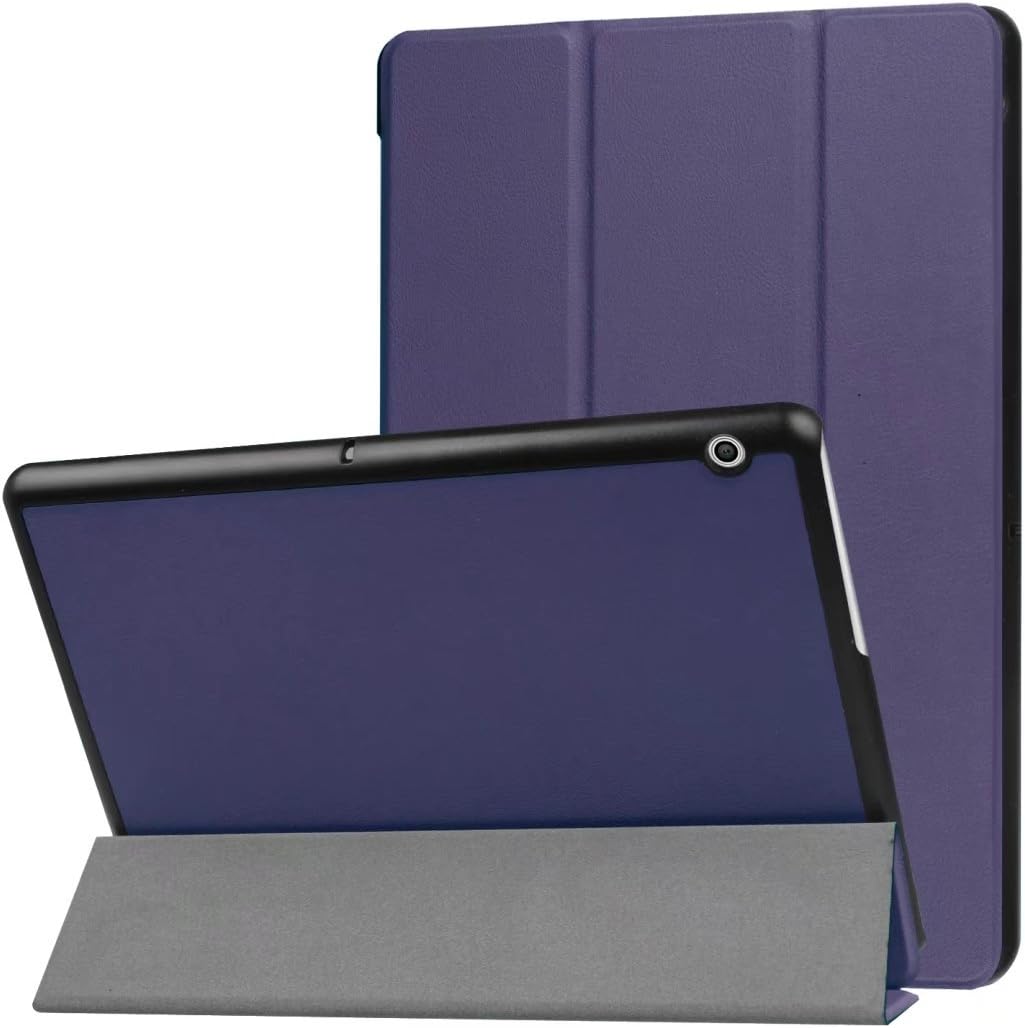 XINDA HUAWEI MediaPad T3 8.0 Case - Ultra Slim Lightweight Smart Shell Stand Cover Case for HUAWEI MediaPad T3 8.0 Inch Tablet 2017 Release, (dark blue)