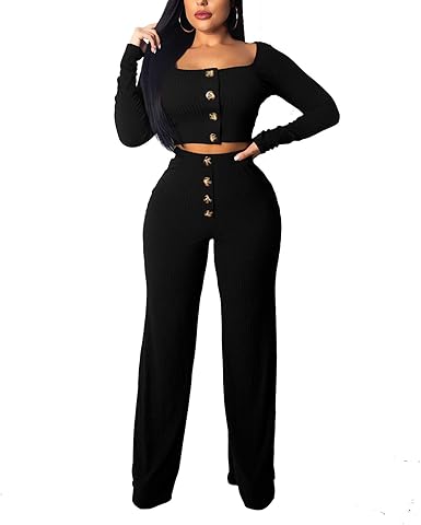 formal crop top and pants