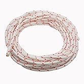ZLKSKER Recoil Starter Rope 10 Meter Diameter 5.0mm, Engine Starter Rope, Generator, Lawn Mower, Trimmer, Brush Cutter, Chain