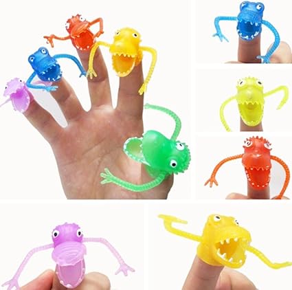 monster finger puppets