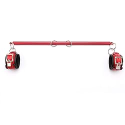 Black Adjustable Spreader Bar Set with 4 Adjustable