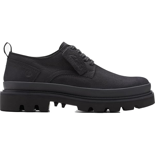 Amazon.com | Clarks Men's Badell Seam Oxford, Black Nubuck, 10