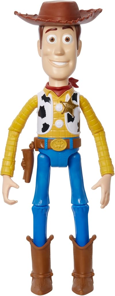 Mattel Disney Pixar Woody Large Action Figure 12 in Highly Posable
