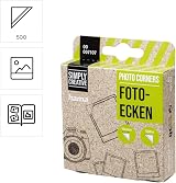 Hama Photo Corners 500 Self Adhesive for Photos Postcards Greeting Cards view 2