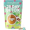 Skinny Boost Evening Detox Tea-APPLE CINNAMON -14 Tea Bags Total, Supports Detox and Cleanse, Reduce Bloating, 100% All Natural, Vegan, Non GMO