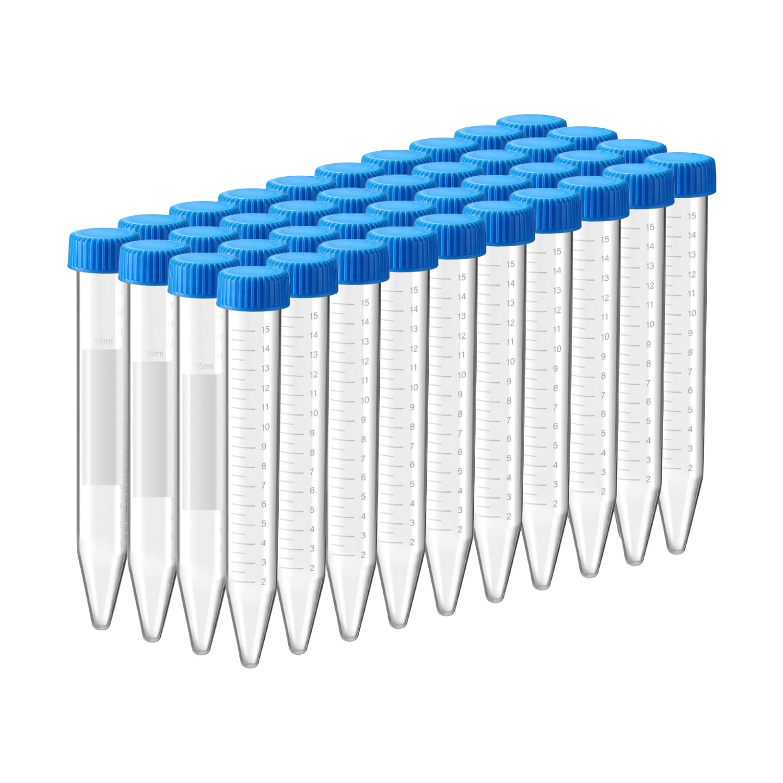 BIPEE Centrifuge Tubes, 15mL lab Tubes, Test Tubes