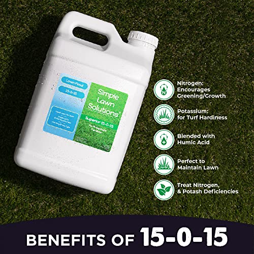 Superior Nitrogen & Potash 15015 Lawn Food Liquid Fertilizer