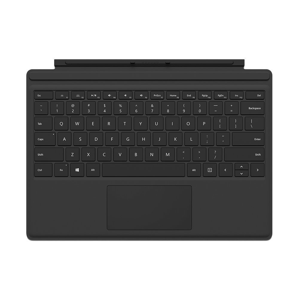 Photo 1 of Microsoft Surface Pro 4 Type Cover - Black (Renewed)