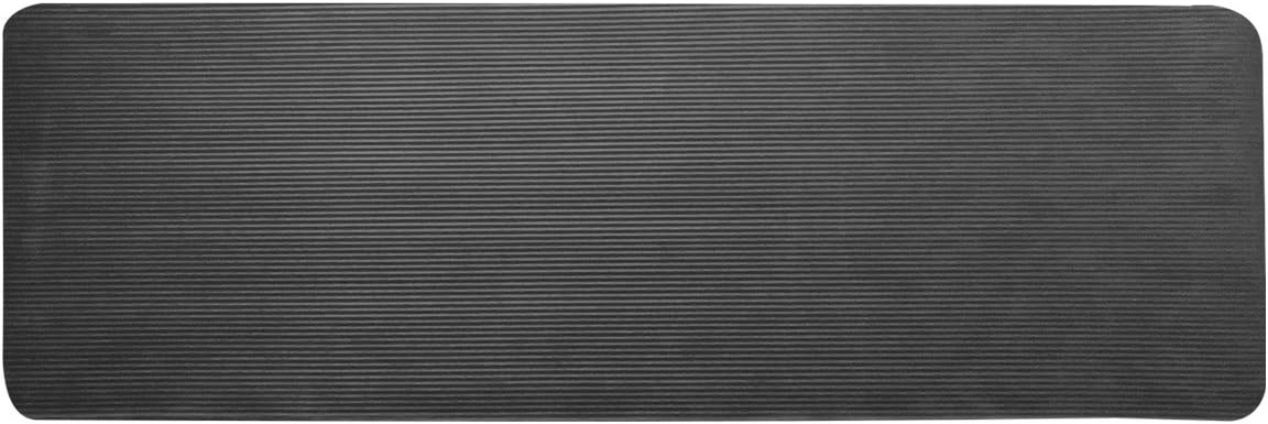 BalanceFrom BFGY-AP6BLK Go Yoga All Purpose Anti-Tear Exercise Yoga Mat with Carrying Strap, Black, One Size : Sports & Outdoors