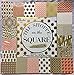 Shoppes on the Square 12x12 Cardstock Scrapbooking Paper Pad, Gold Foil, Embossed