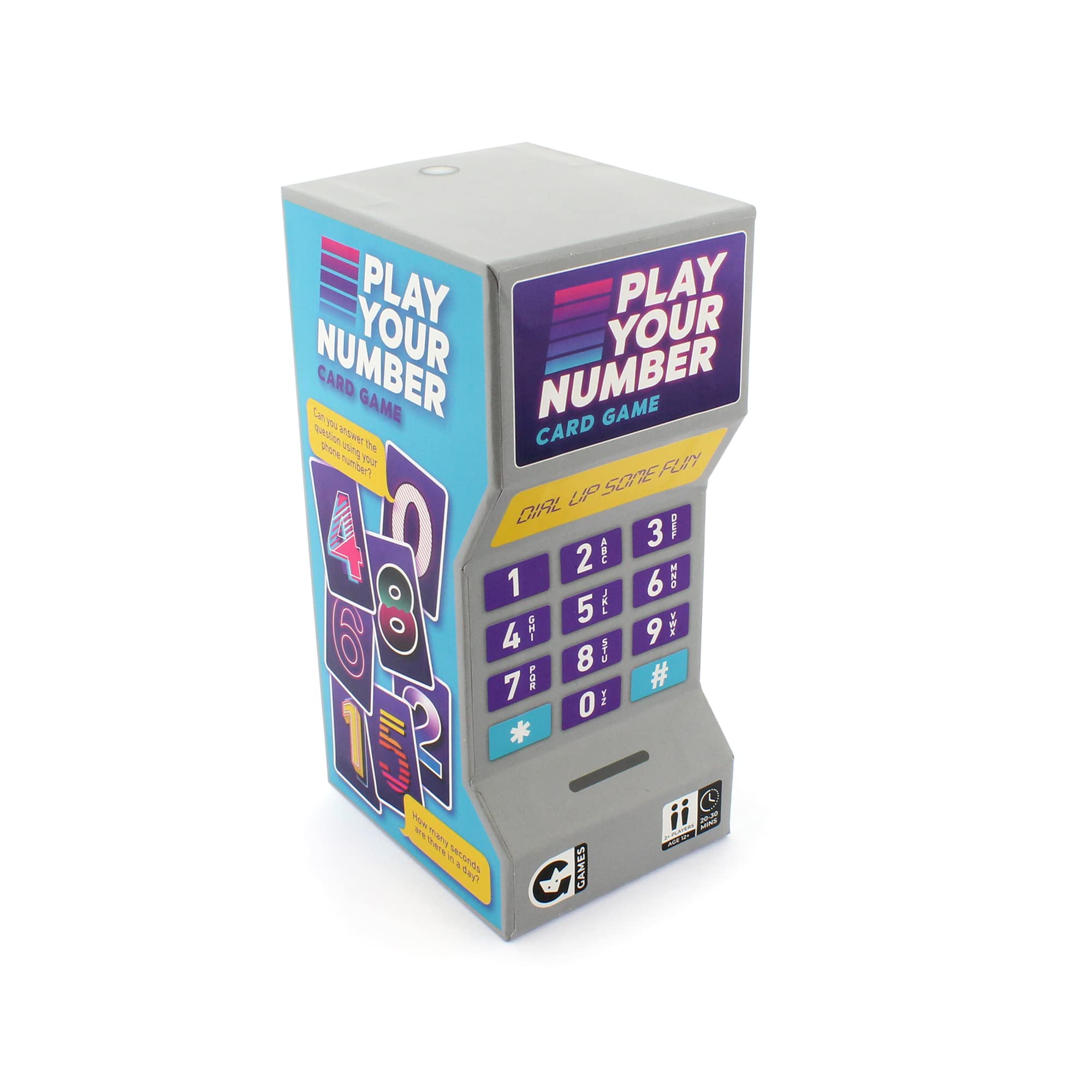 Ginger Fox Play Your Number Family Trivia Card Game Games | A Fun Trivia Game With A Unique Twist | 2+ Players | Ages 12+ Years | 20-30 Minutes Gameplay