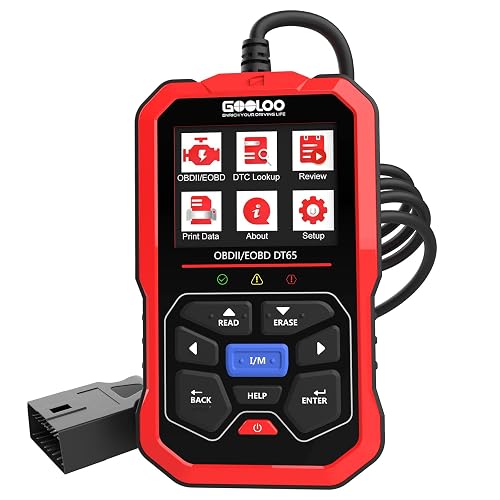 GOOLOO OBD2 Car Code Reader Scan Tool for Check Engine Light by ...