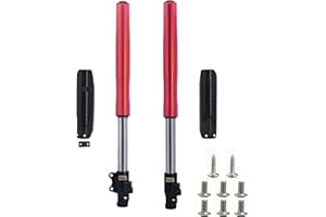 PPR PIT PRO RACING Front Inverted 630MM Fork 45MM/48MM with Shock Protector Cover for Chinese Dirt Pit Bike CRF KLX (Red-12mm Alxe)