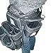 Contractor Pro Zippered Add on Tool Pouch for Tool Bags and Tool Belts. Clips Onto Existing Belt for Contractor, Carpenters, Electrician, Hvac, Dry Waller. Open Pouch, Easy Clip on with Durable Material