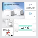 MERCUSYS Halo H90X WiFi 6 Mesh System (2-Pack) AX6000 Dual Band Whole Home view 3
