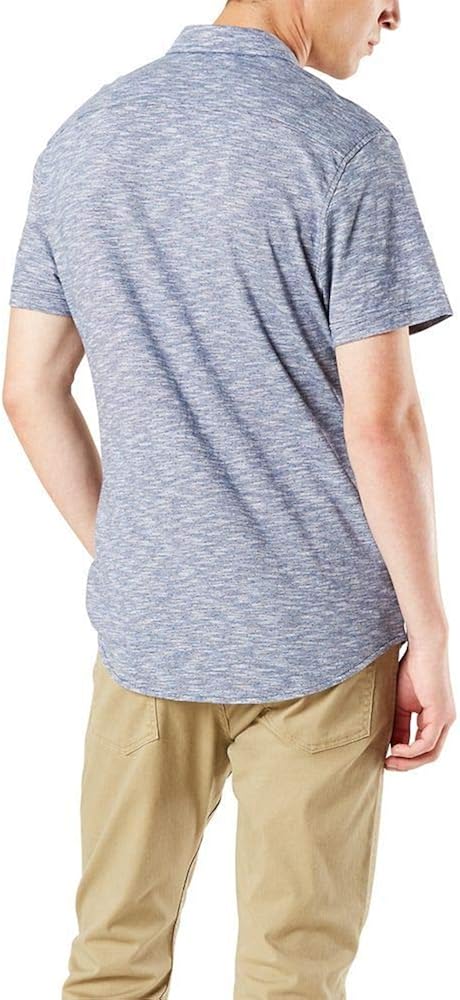 Dockers Men's Short Sleeve Smart 360 Ultimate Button Up Flex Shirt at  Men’s Clothing store