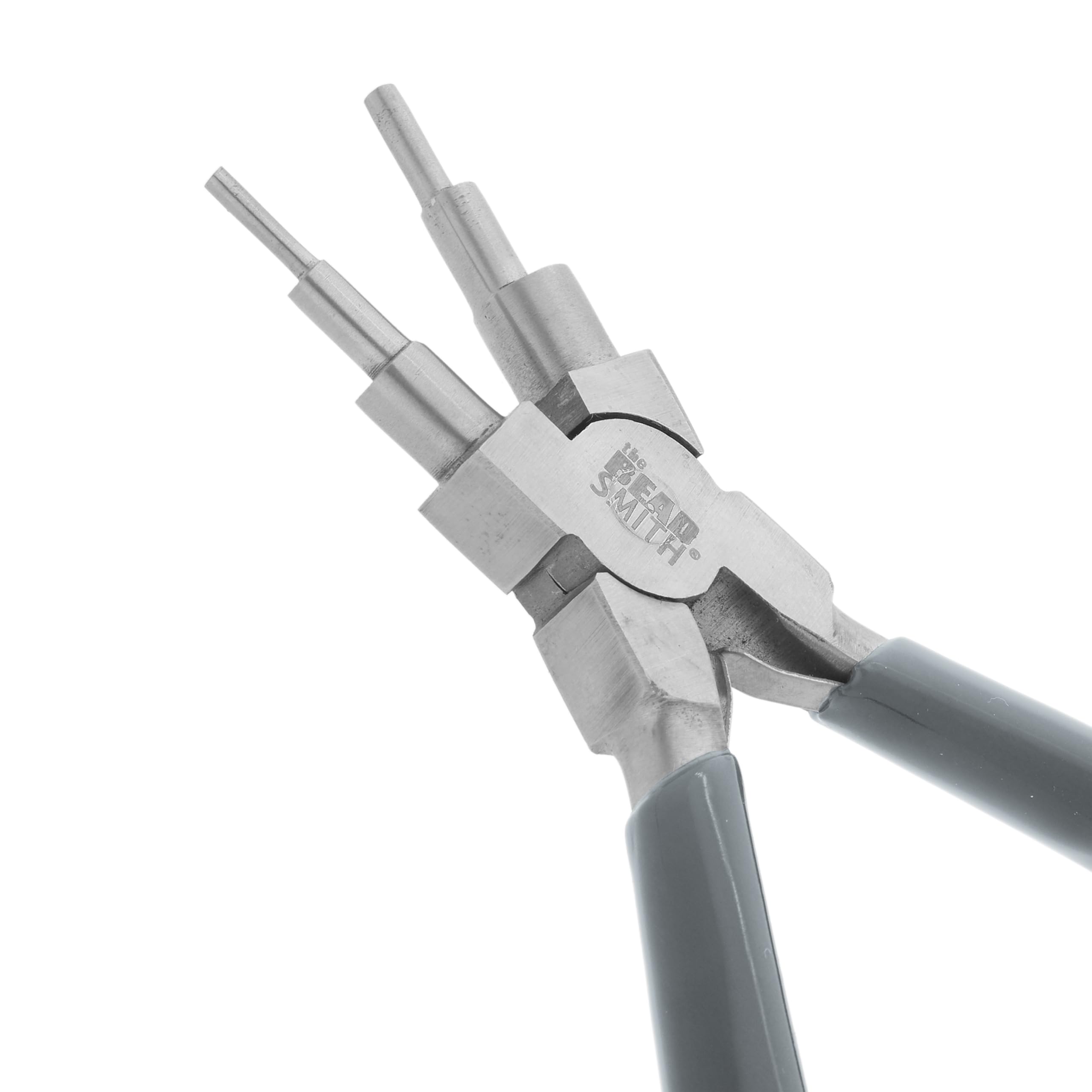 The Beadsmith Wire Looping Pliers – Create 6 Sizes (Ranging 2-9mm) of Loops & Jump Rings, 5.5