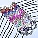 Aneco 10 Pieces Multicolored Lace Masquerade Mask Sexy Lace Eye Mask Venetian Eyemask for Halloween Prom Ball and Costumes Party