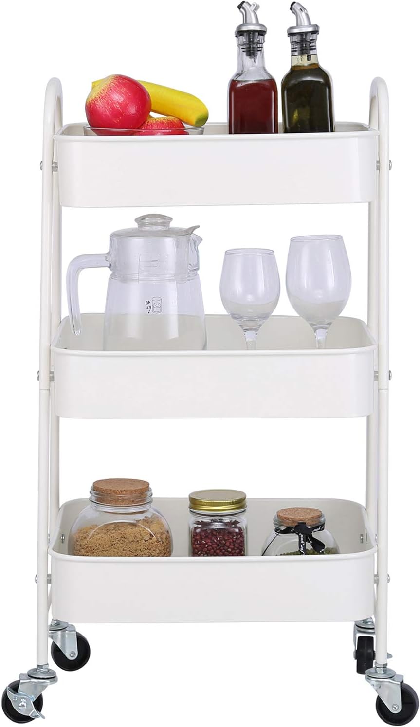 Best Kitchen Carts Metal White