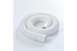 SOUGRIFOW 1-1/2" ×3ft Pool Skimmer Hose Replacement for Intex Above Ground Pool Compatible Summer waves Pools P58150036 (White)
