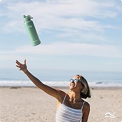 Swigina [2-IN-1 LID] Insulated Water Bottle with