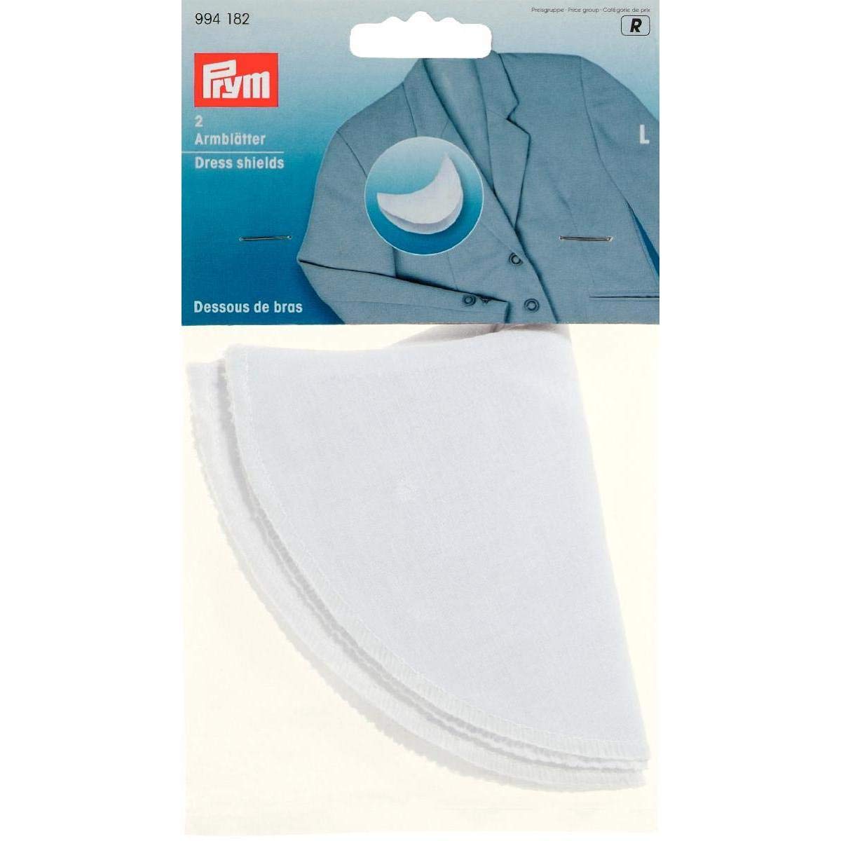 Prym Large Dress Shield White