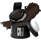 BOLDIFY Hairline Powder - Root Touch Up Hair Color for Gray Coverage - Bald Spot Concealing Hair Powder for Women & Men - 24-