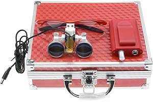 ORILAO 3.5X-420mm Loupes with 3W Headlamp (Red)