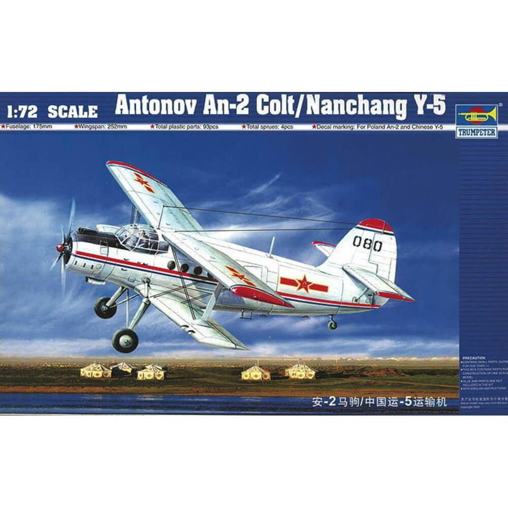 Trumpeter 1: 72 - Antonov An-2Colt/Nanchang Y-5