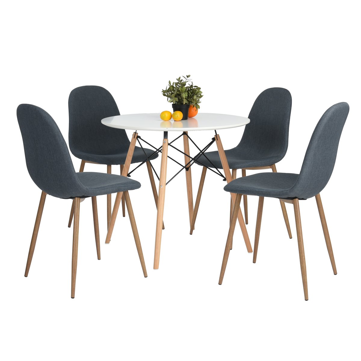 HOMY CASA Accent Living Room Armchair Velvet Dining Chair Eiffel...